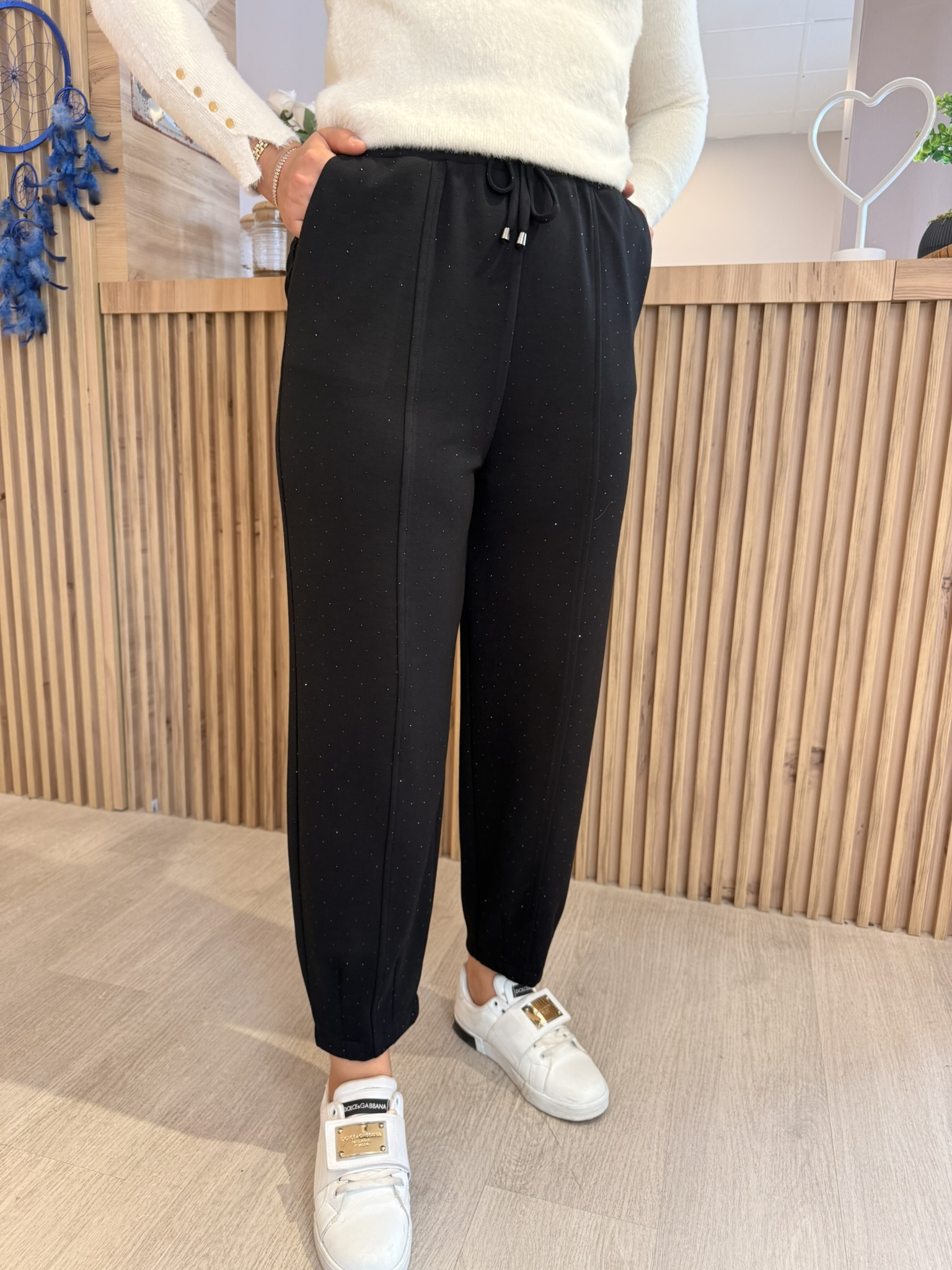 2K GİYİM 25503 PANTOLON SİYAH