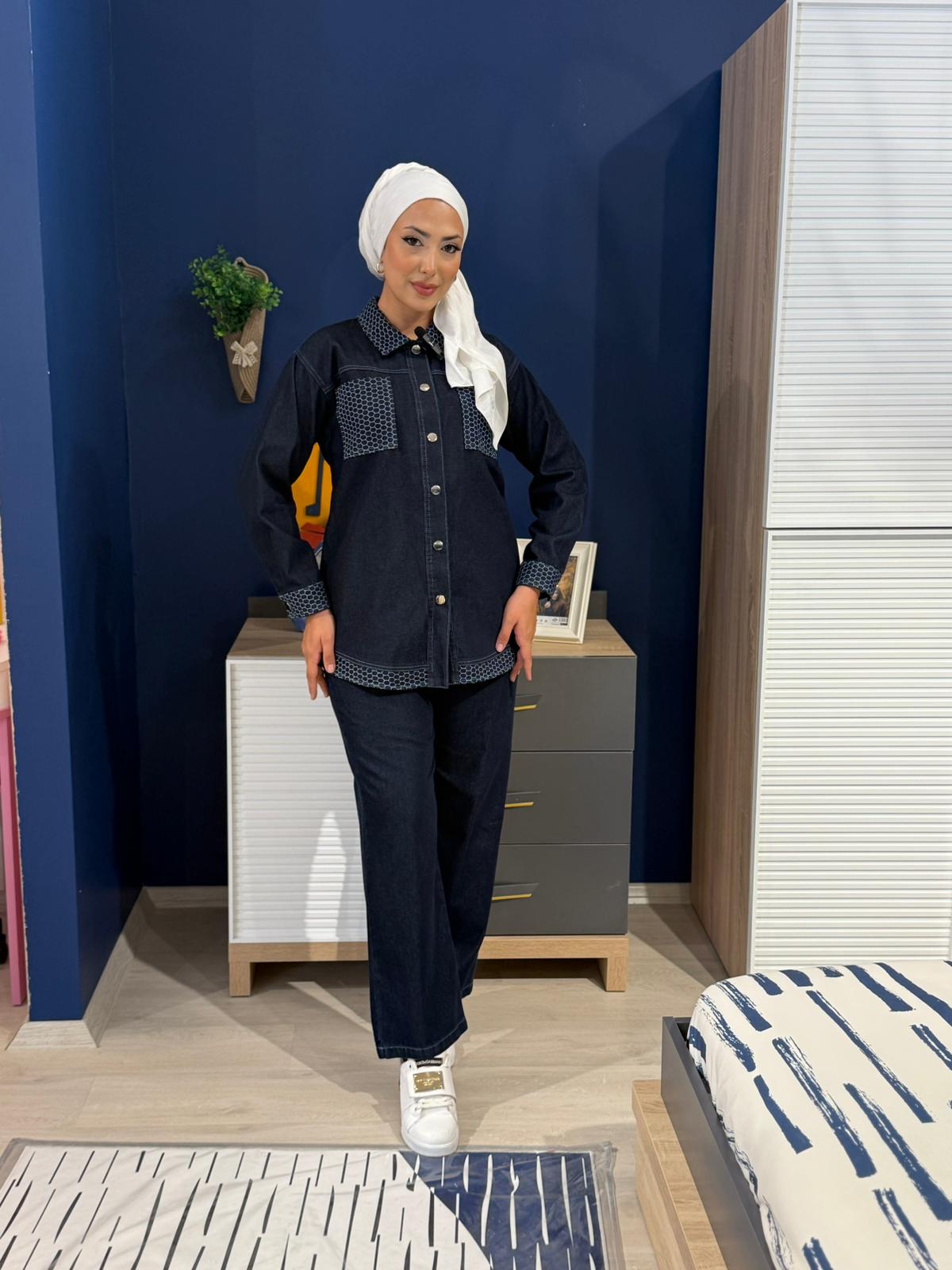 MY MAGAZİN 7393 KOT TAKIM