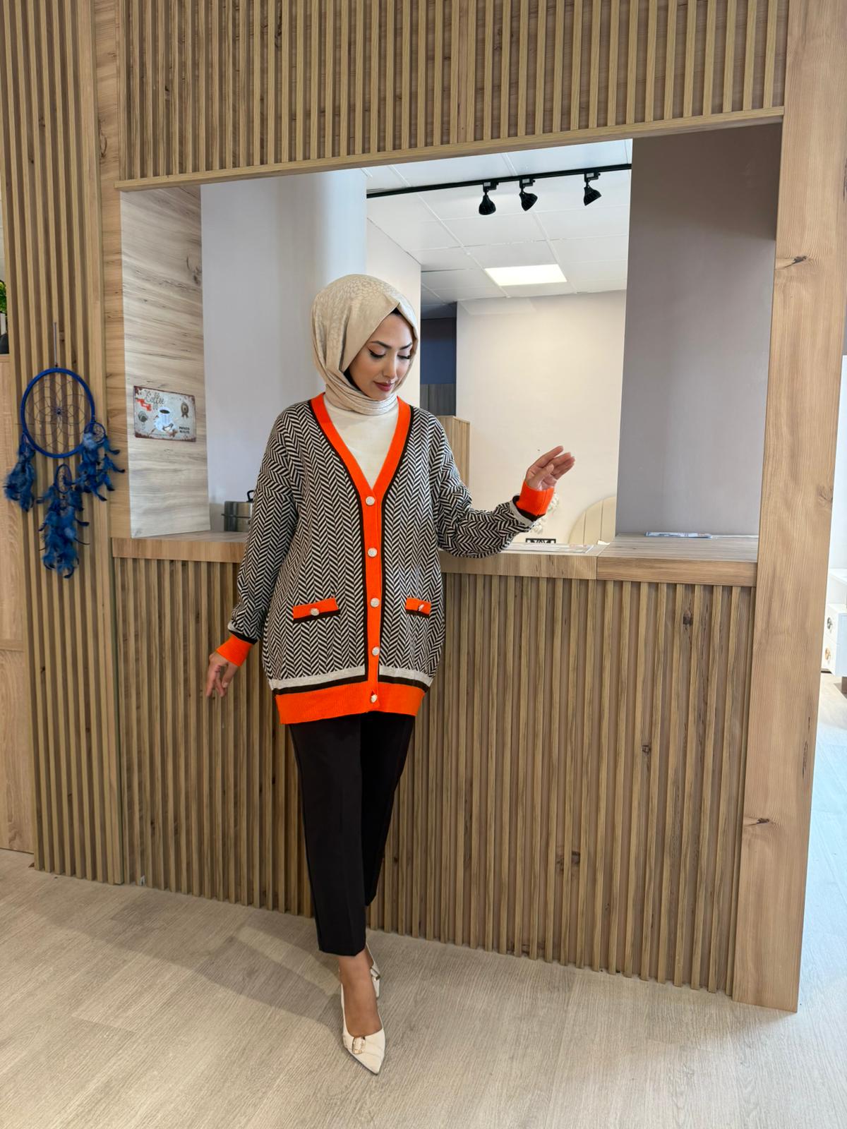 NOQTA 7009 TRİKO HIRKA TRUNCU